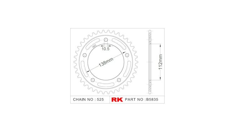 RK Kettenrad 5835