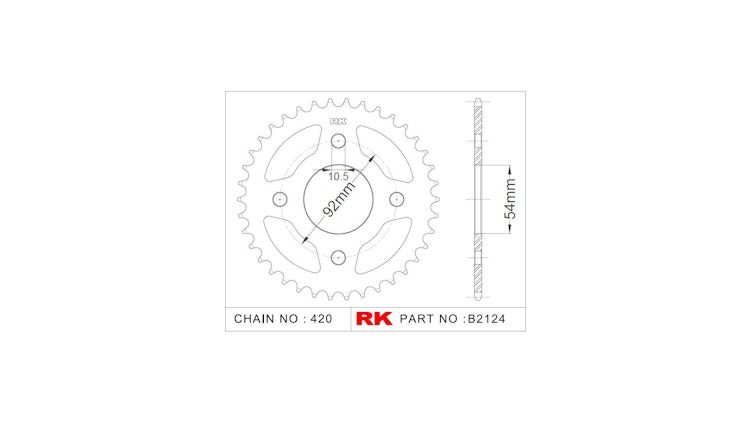 RK Kettenrad 2124