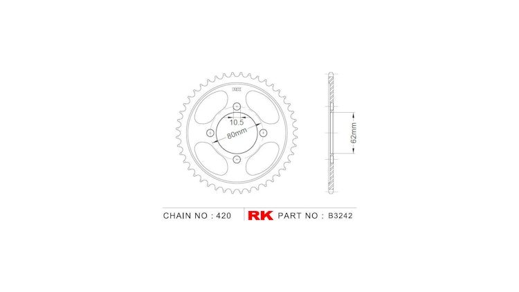 RK Kettenrad 3242