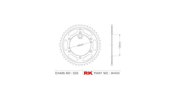 RK Kettenrad 4453