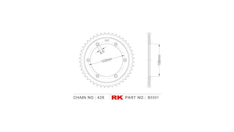 RK Kettenrad 3301