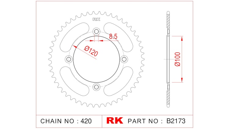 RK Kettenrad 2173