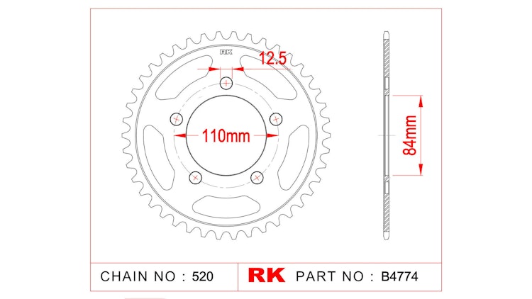 RK Kettenrad 4774