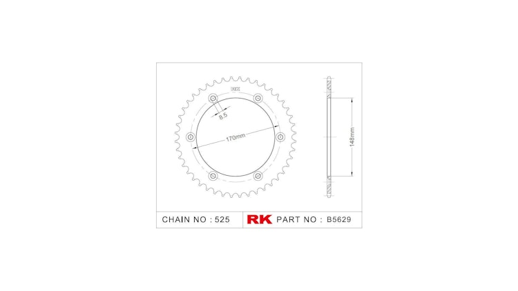 RK Kettenrad 5629