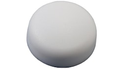 Dresselhaus Abdeckkappe weiß, Abdeckkappe PVC, für Nummernschildschrauben, passend für M5/ M6/ 4, 8 und 5
