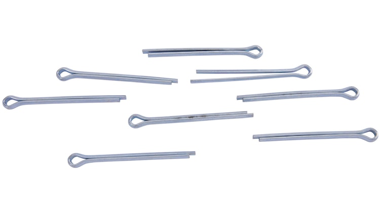 Dresselhaus Splint 4, 0 x 50 mm, Abgabe nur in Packung zu 8 Stück, Preis per Packung, Splint Stahl