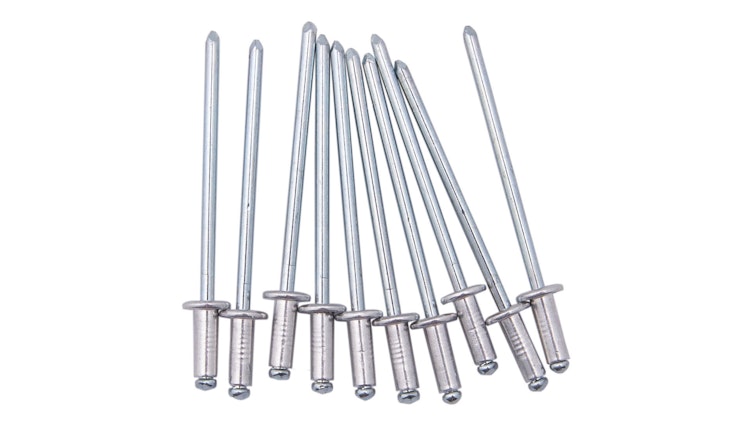 Dresselhaus Blindniete 3, 0 x 8 mm, Abgabe nur in Packung zu 10 Stück, Preis per Packung