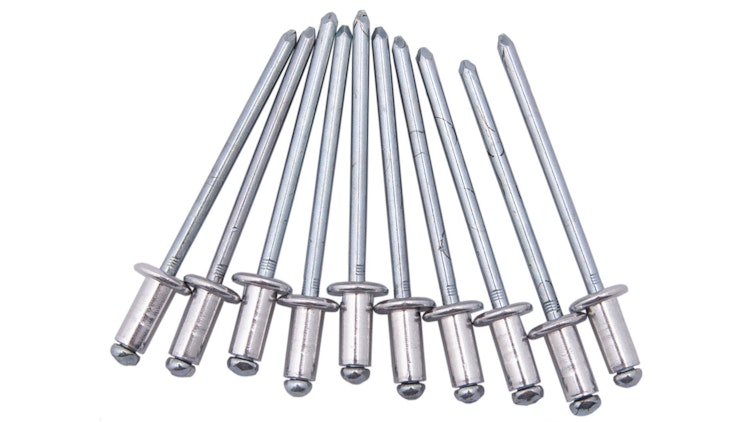 Dresselhaus Blindniete 4, 0 x 8 mm, Abgabe nur in Packung zu 10 Stück, Preis per Packung