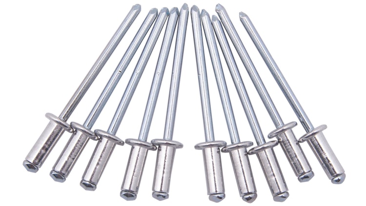 Dresselhaus Blindniete 4, 0 x 10 mm, Abgabe nur in Packung zu 10 Stück, Preis per Packung