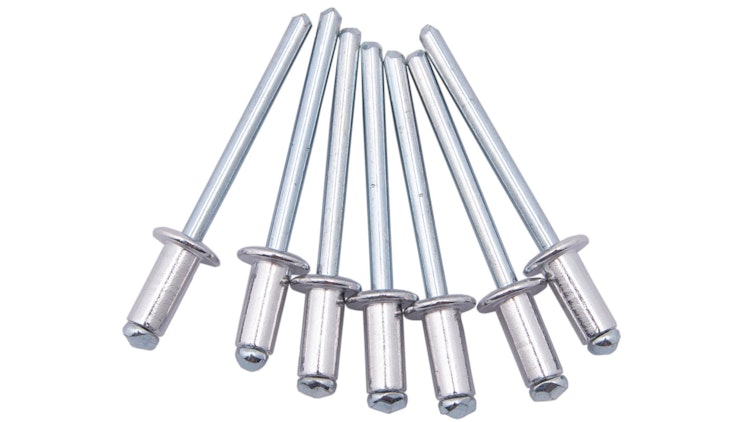 Dresselhaus Blindniete 4, 8 x 10 mm, Abgabe nur in Packung zu 7 Stück, Preis per Packung