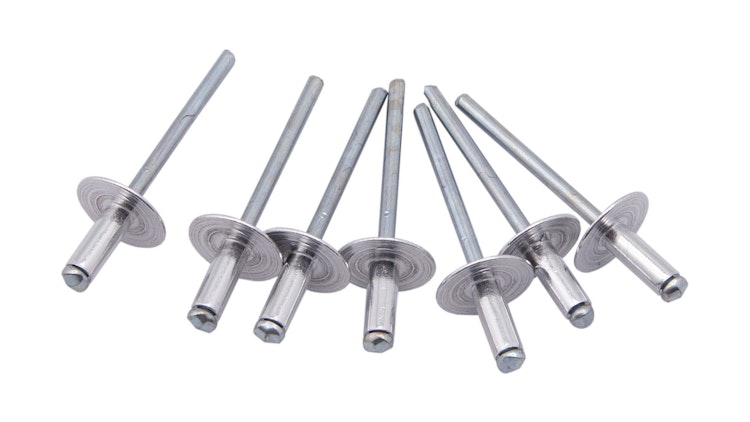 Dresselhaus Blindniete 4, 8 x 12 mm, Abgabe nur in Packung zu 7 Stück, Preis per Packung