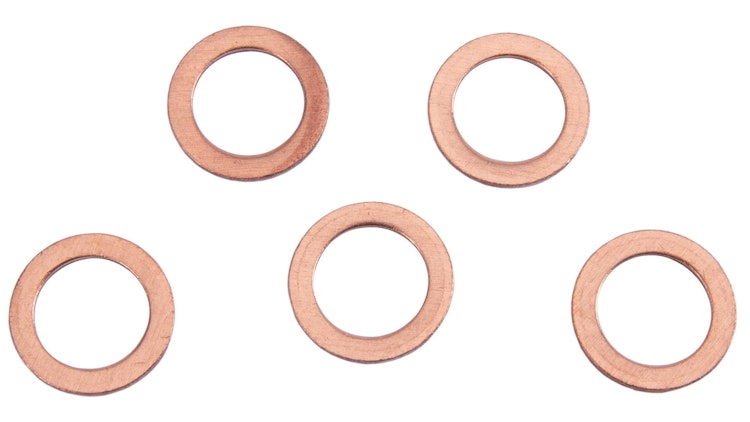 Dresselhaus Dichtring 12 x 18 x 1, 5 mm, Abgabe nur in Packung zu 5 Stück, Preis per Packung