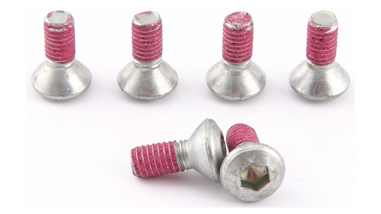TRW Schraube 6 Stück, Schaftlänge 11 mm, Gesamtlänge 17 mm, Schraube Senkkopf, M6x1