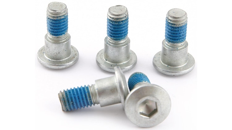 TRW Schraube 5 Stück, M8x1, 25, Schaftlänge 20, 75 mm, Gesamtlänge 23, 75 mm, Schraube Zylinderkopf