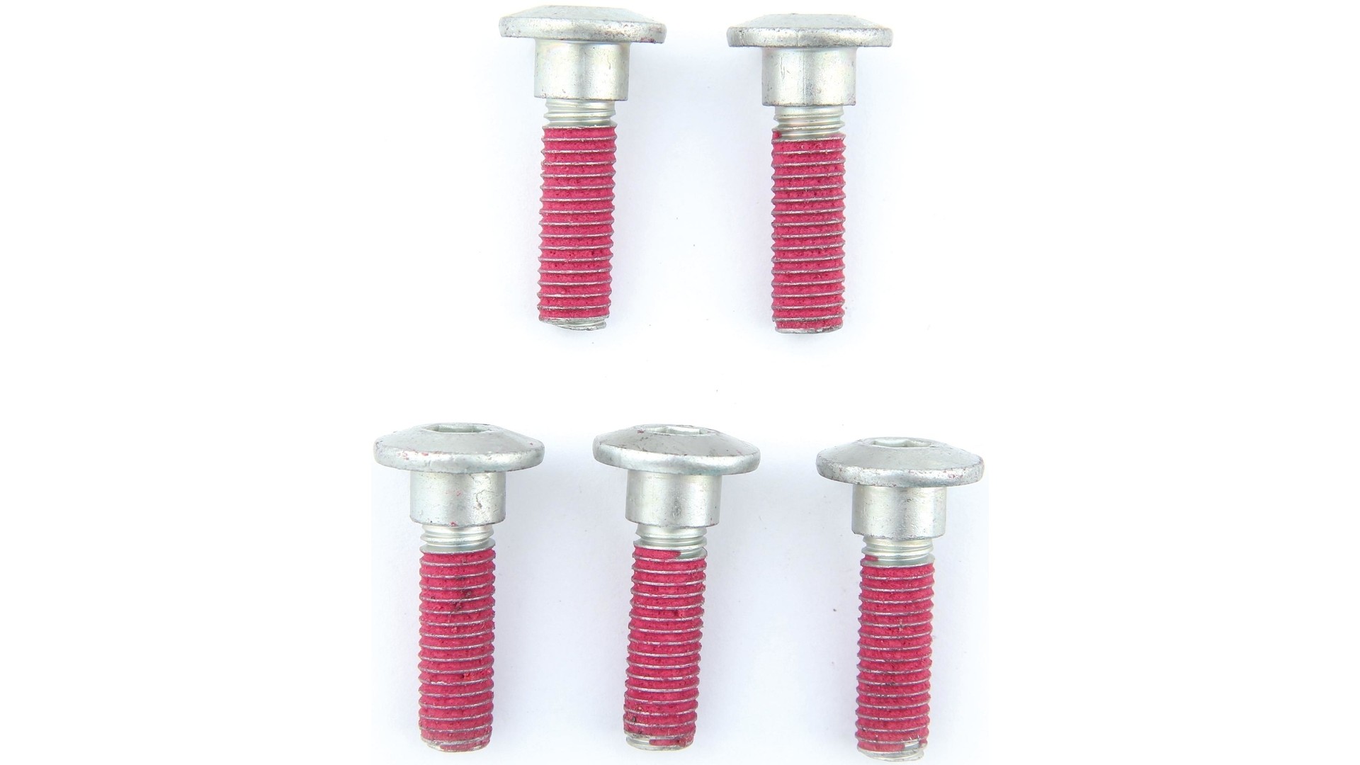 TRW Schraubensatz 5 Stück, M8x1, 25, Schaftlänge 30 mm, Gesamtlänge 33, 2 mm