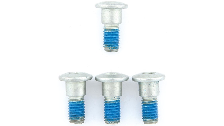 TRW Schraubensatz 4 Stück, M8x1, 25, Schaftlänge 20, 75 mm, Gesamtlänge 23, 75 mm