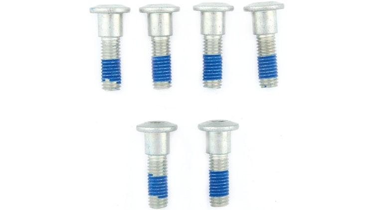 TRW Schraubensatz 6 Stück, M8x1, 25, Schaftlänge 30, 50 mm, Gesamtlänge 33, 50 mm