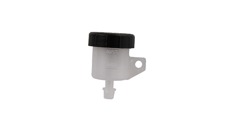 Brembo Bremsflüssigkeitsbehälter 15 ml, Ausgang gerade 90°, Höhe 40 mm, Ø 31 mm