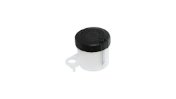 Brembo Bremsflüssigkeitsbehälter 45 ml, Ausgang unten, Höhe 50 mm, Ø 50 mm, Lasche mit Fixierung