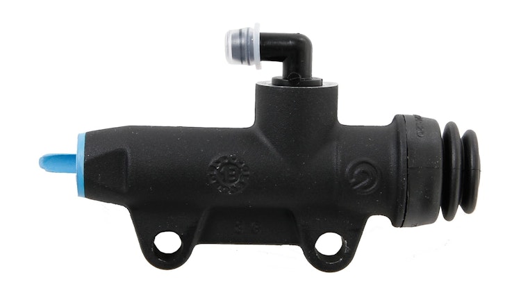 Brembo Hauptbremszylinder PS11/C schwarz, Hauptbremszylinder Fußbremszylinder, druckbetätigt