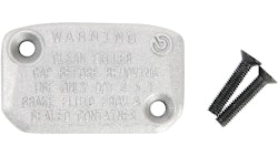 Brembo Bremsflüssigkeitsbehälter Deckel/Membrane für PS11 silber, Bremsflüssigkeitsbehälter