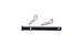 Brembo Stiftsatz für Bremszange PF2 28D, mit 2 Splinten, Länge: 56 mm, StiftsatzBild