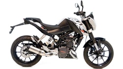 LeoVince SLIP-ON Edelstahl SBK LV ONE KTM DUKE 125/200