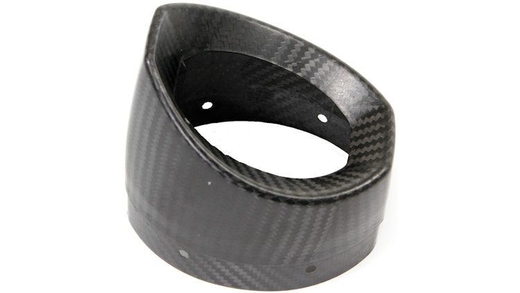 LeoVince Endkappe Carbon, SBK Oval, 308494701R