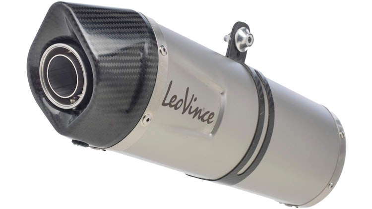 LeoVince SLIP-ON Edelstahl SBK LV ONE EVO für KTM 1050 ADV - 1190/R ADV - 1290 SUPER ADV mit Taschen