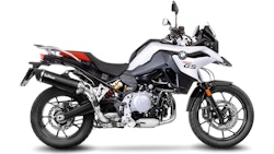 LeoVince SLIP-ON Edelstahl SBK NERO BMW F 750 GS / F 850 GS