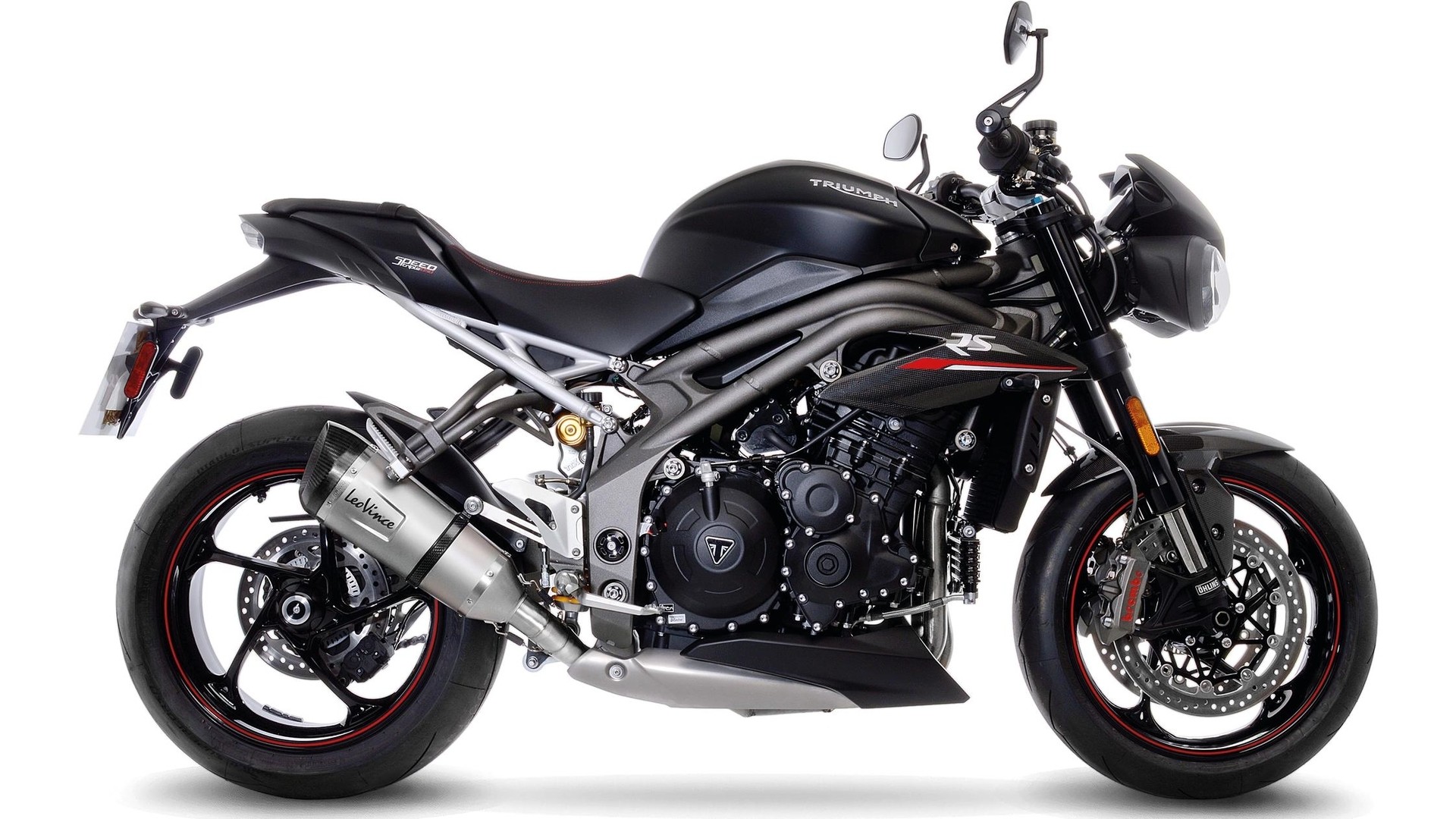 LeoVince SLIP-ON Edelstahl SBK FACTORY S TRIUMPH SPEED TRIPLE RS/S