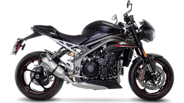 LeoVince SLIP-ON Edelstahl SBK FACTORY S für TRIUMPH SPEED TRIPLE RS/S