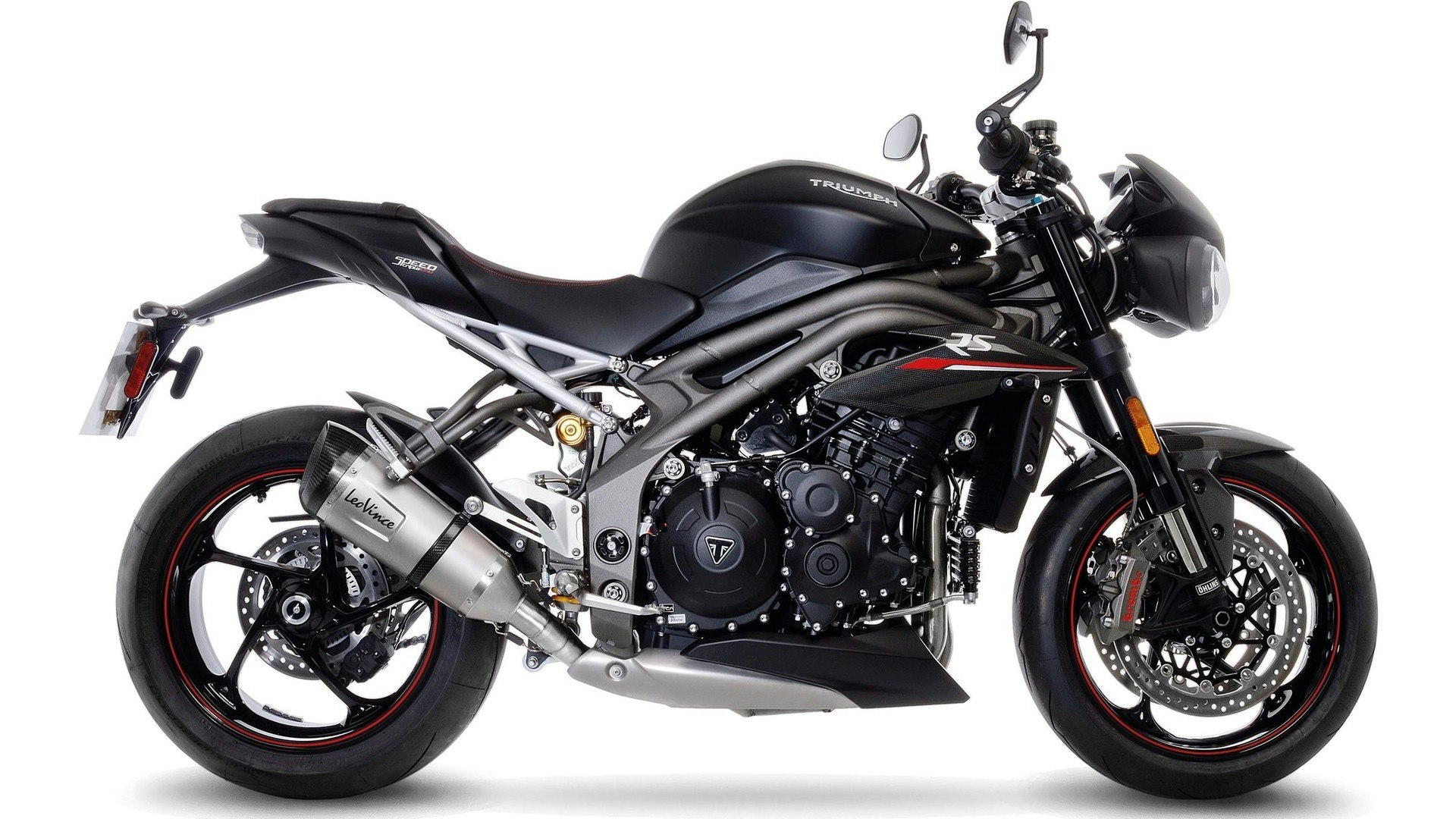 LeoVince SLIP-ON Edelstahl SBK FACTORY S TRIUMPH SPEED TRIPLE RS/S