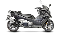 LeoVince SLIP-ON Edelstahl SBK FACTORY S für KYMCO AK550 ABS mit Katalysator