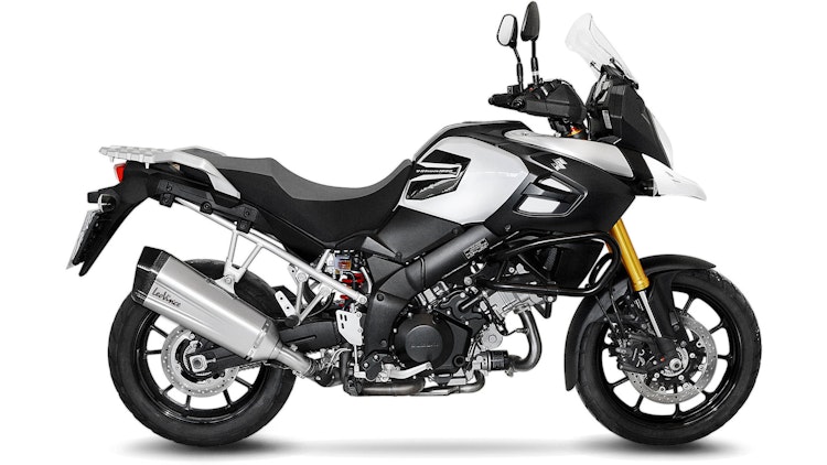 LeoVince SLIP-ON Edelstahl SBK LV-12 für SUZUKI V-STROM 1000 ABS/XT