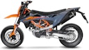 Vorschaubild LeoVince Komplettanlage Edelstahl SBK NERO für KTM 690 SMC R / ENDURO / GAS GAS ES/SM 700 mit Katalysator