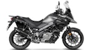 Vorschaubild LeoVince SLIP-ON Edelstahl SBK LV ONE EVO Schwarz für SUZUKI V-STROM 650/XT mit Katalysator