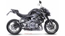 LeoVince SLIP-ON Edelstahl SBK LV-10 Schwarz für KAWASAKI Z 900/A2