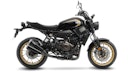 LeoVince Komplettanlage- Schwarze Krümmer Edelstahl SBK GP DUALS für YAMAHA XSR 700 mit Katalysator - Schwarze Krümmerrohre