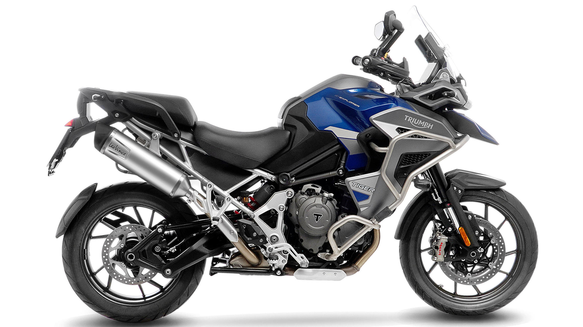 LeoVince SLIP-ON Edelstahl SBK LV ONE EVO TRIUMPH TIGER 1200 GT/RALLY