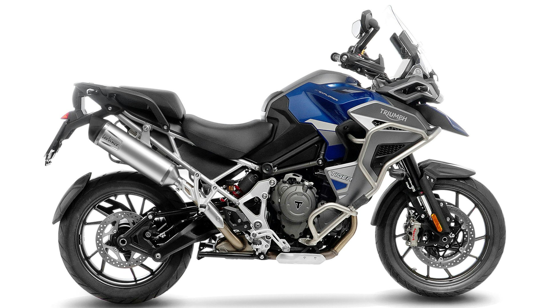 LeoVince SLIP-ON Edelstahl SBK LV ONE EVO TRIUMPH TIGER 1200 GT/RALLY