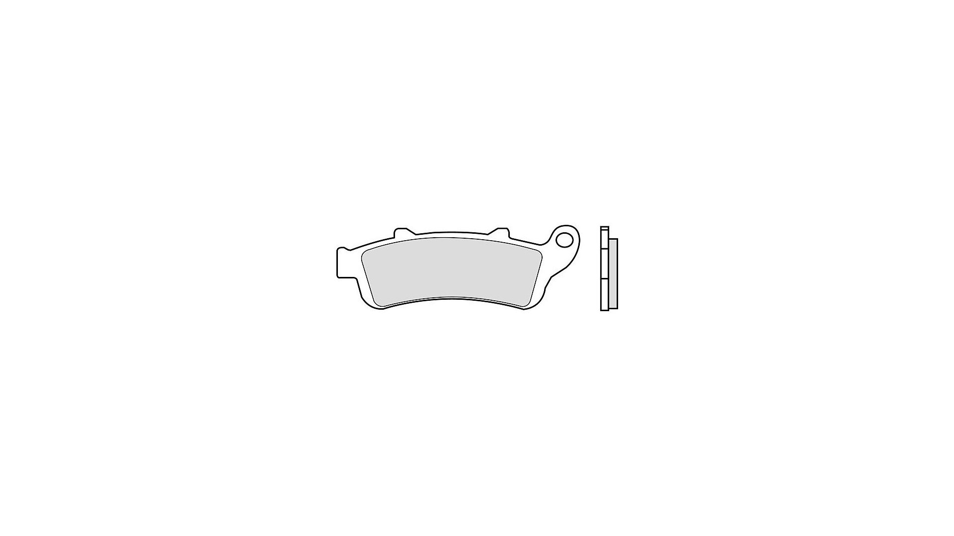 Brembo Bremsbelag Typ CC, Carbon/Keramik mit ABE, Bremsbelag "07034" Satz