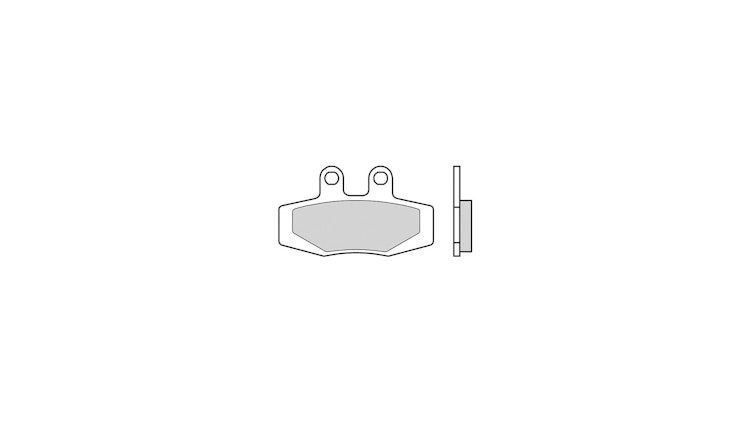 Brembo Bremsbelag Typ CC, Carbon/Keramik mit ABE, Bremsbelag "07GR64" Satz