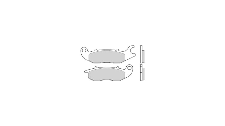 Brembo Bremsbelag Typ CC, Carbon/Keramik mit ABE, Bremsbelag "07HO56" Satz