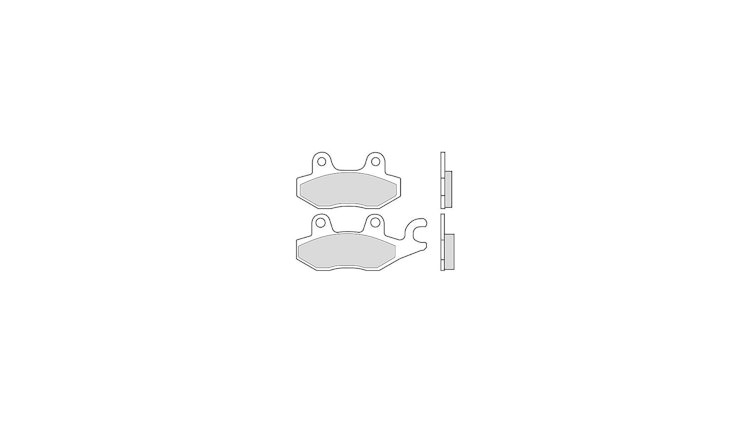 Brembo Bremsbelag Typ CC, Carbon/Keramik mit ABE, Bremsbelag "07YA20" Satz