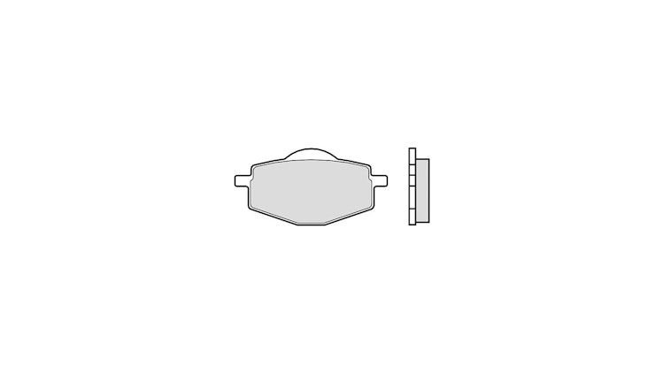 Brembo Bremsbelag Typ CC, Carbon/Keramik mit ABE, Bremsbelag "07039" Satz