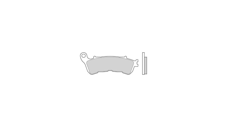 Brembo Bremsbelag Typ CC, Carbon/Keramik mit ABE, Bremsbelag "07063" Satz