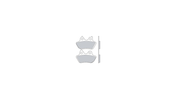 Brembo Bremsbelag Typ CC, Carbon/Keramik mit ABE, Bremsbelag "07HD18" Satz