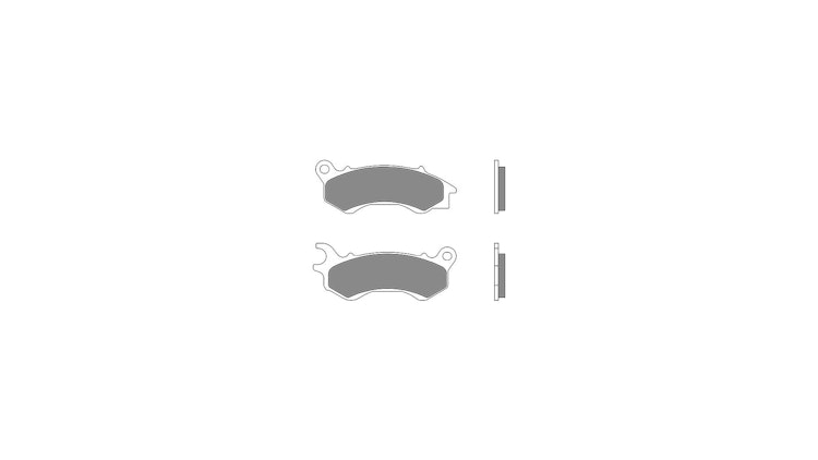 Brembo Bremsbelag Typ CC, Carbon/Keramik mit ABE, Bremsbelag "07090" Satz
