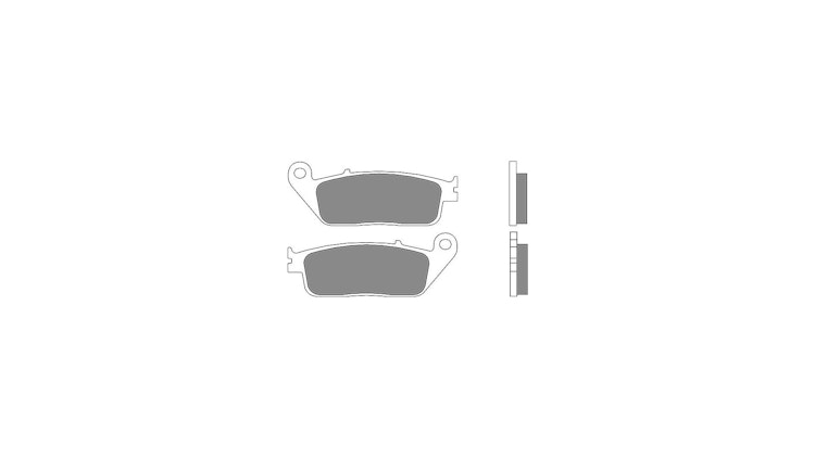 Brembo Bremsbelag Typ CC, Carbon/Keramik mit ABE, Bremsbelag "07096" Satz